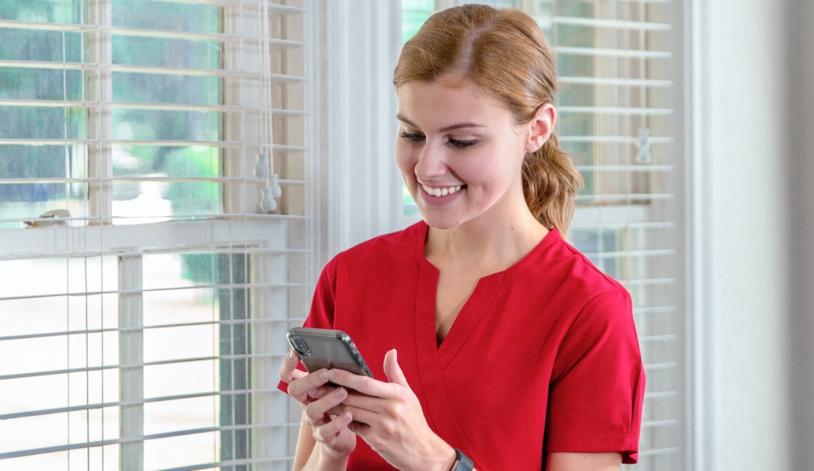 Girl and Tablet