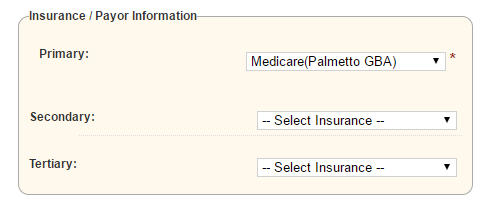 Insurance Payor Info