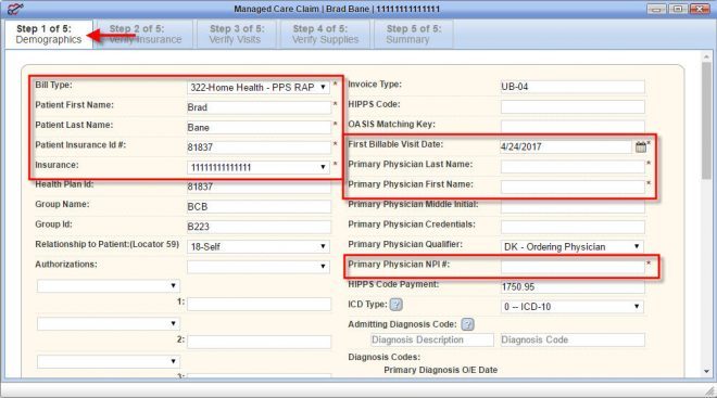 Managed Care Claim Verification