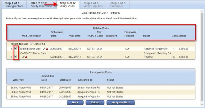 Managed Care Claim Verification