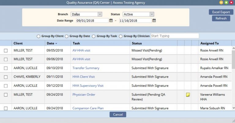 Quality Assurance (QA) Overview - Help Center