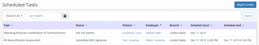 Schedule Reports - Help Center